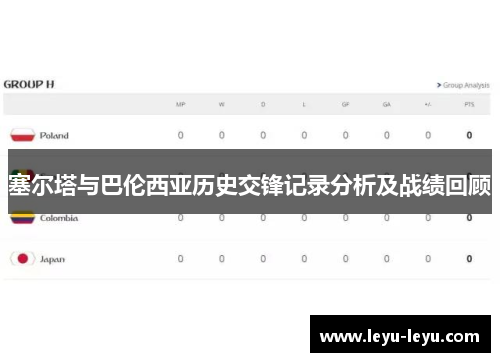 塞尔塔与巴伦西亚历史交锋记录分析及战绩回顾